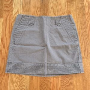 GIANNI BINI Gray Mini Skirt
